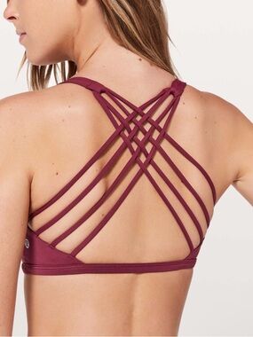 Lululemon Free To Be Bra (Wild) | Ruby Wine